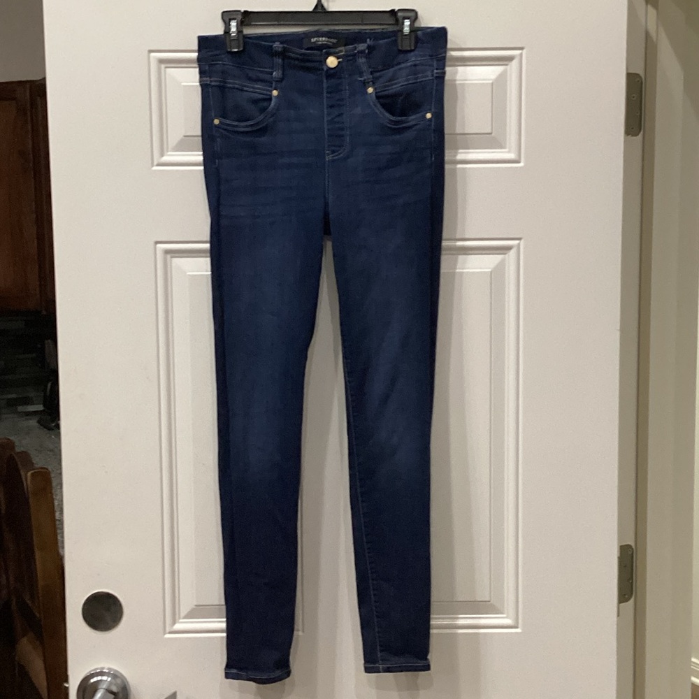 Preowned Liverpool Dark Blue Jeggings The Skinny Size 8/29 (Item#P059)